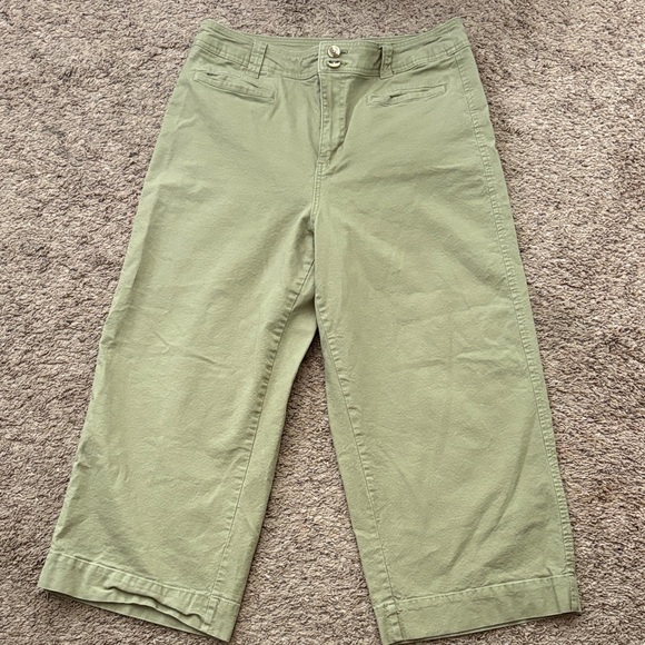 a new day Olive Green Ankle Pants - Picture 1 of 6